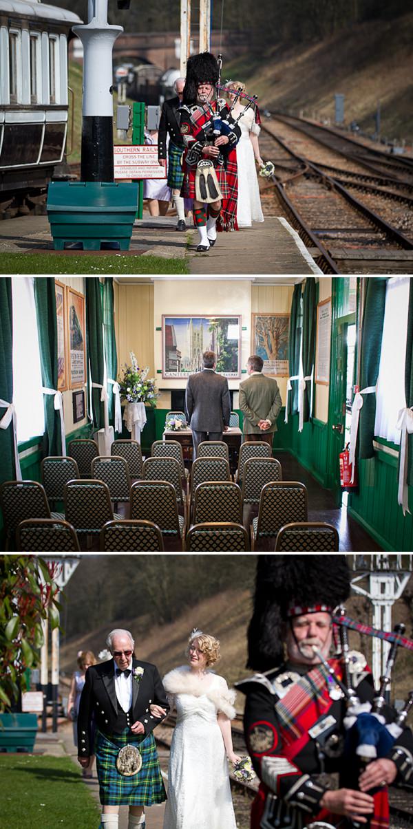 bagpipes player wedding