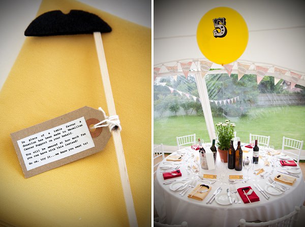 carnival fete wedding
