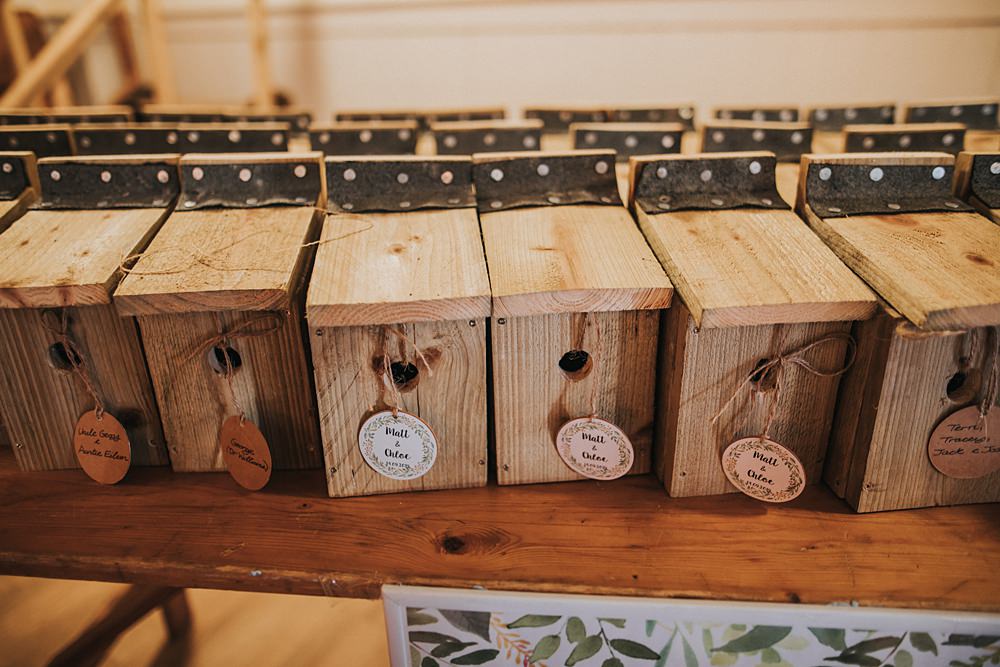 Bird Box Wedding Favour Unique DIY Holly Rose Weddings