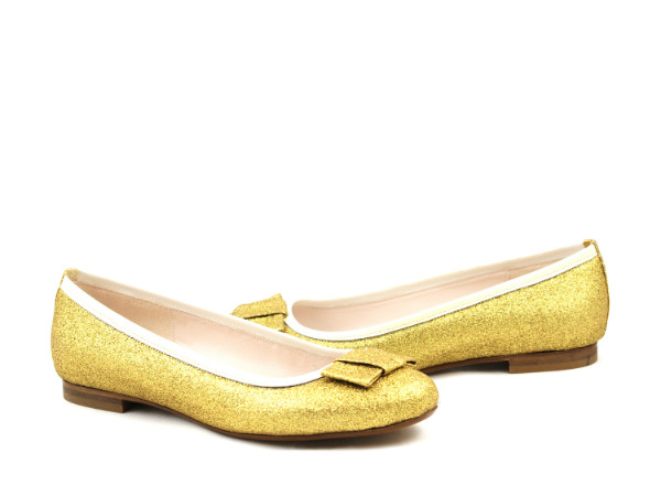 Shoe-Ballerine fines paillettes orkomp