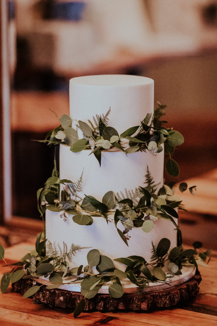 Wedding Cake Ideas Greenery Steven Haddock