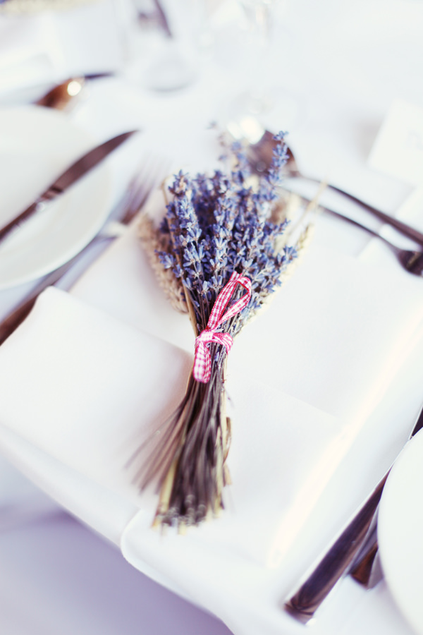 lavender wedding favours