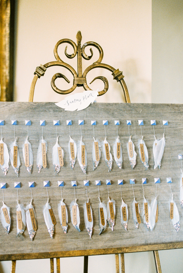Feather Wedding Table Plan annkathrinkoch