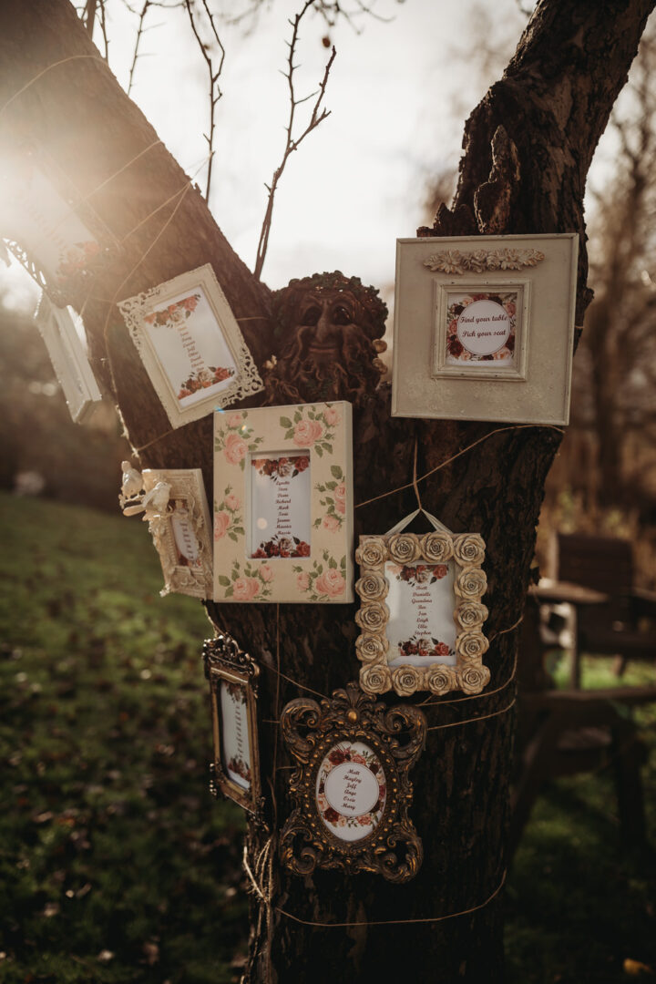 Tree Wedding Table Plan Thyme Lane Photography