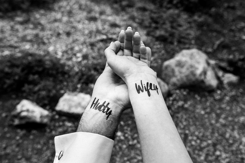 Wedding Something New Tattoo Fairclough Studios