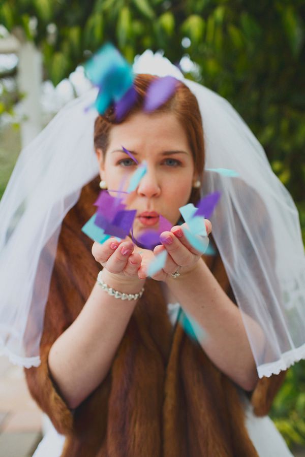 bride confetti
