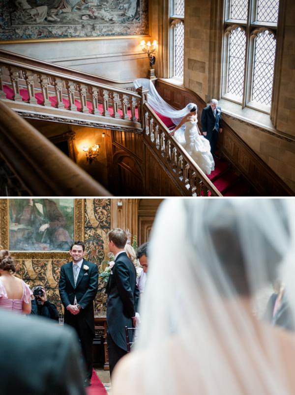 bride walking down the aisle