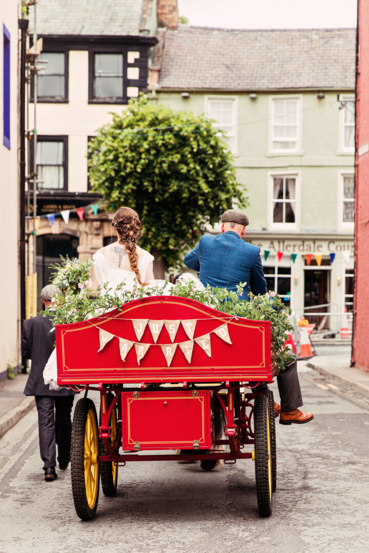 Wedding Transport Horse Cart Camilla Lucinda