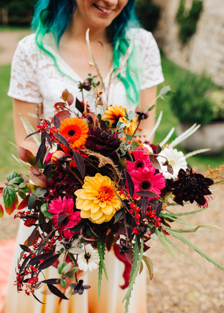Autumn Wedding Bouquet Ideas Hollie Carlin Photography