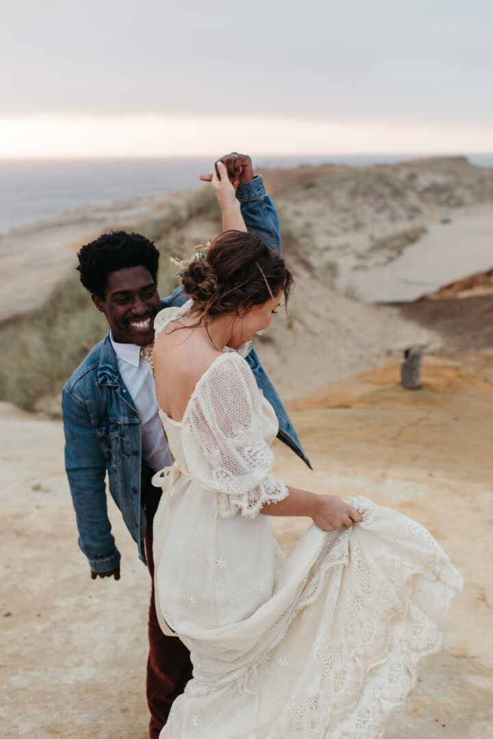 Outdoor Wedding First Dance Till Death Do We Adventure