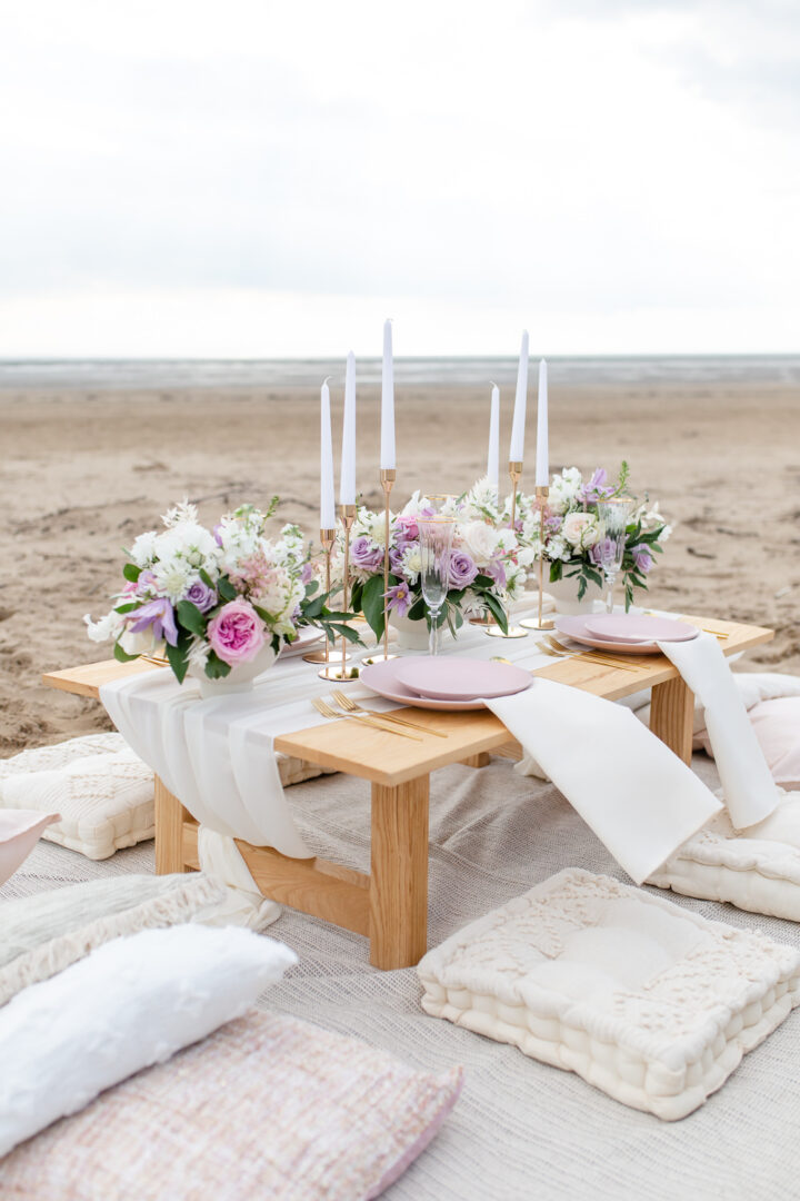 Outdoor Wedding Floor Cushion Idea Ellie Lou Photography