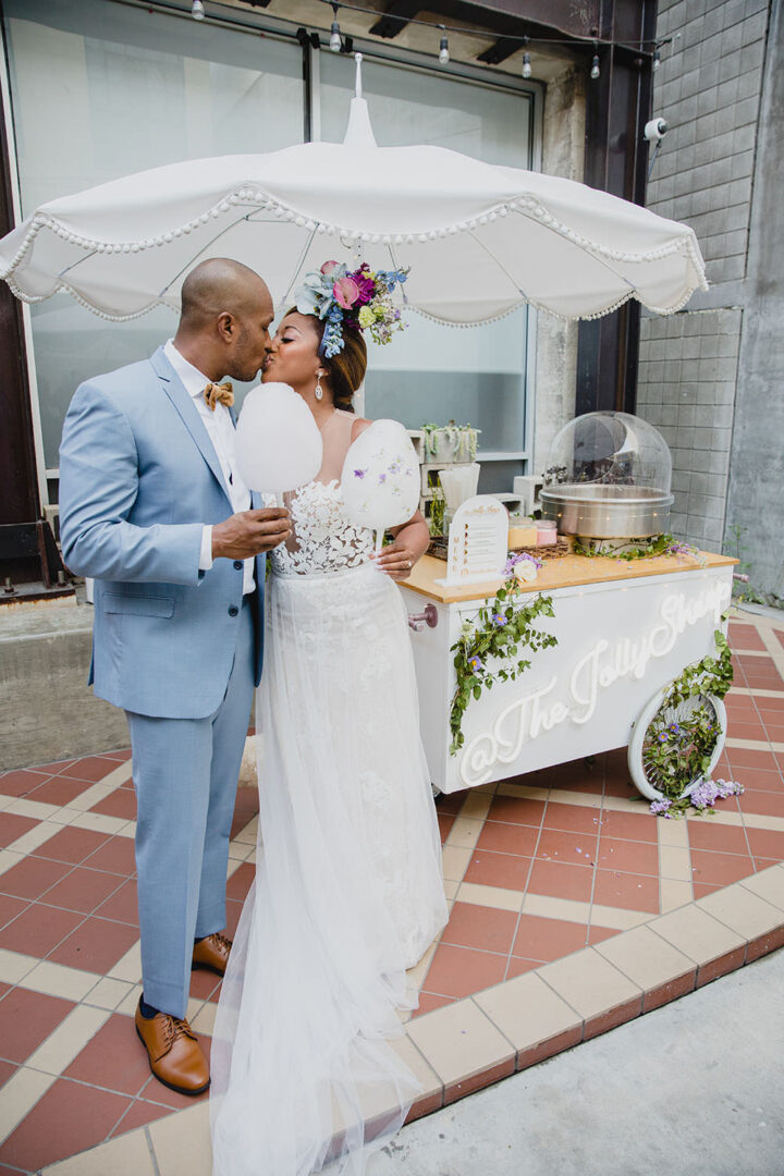 Outdoor Wedding Ideas Candy Floss Dessert Maribel Farina Photography