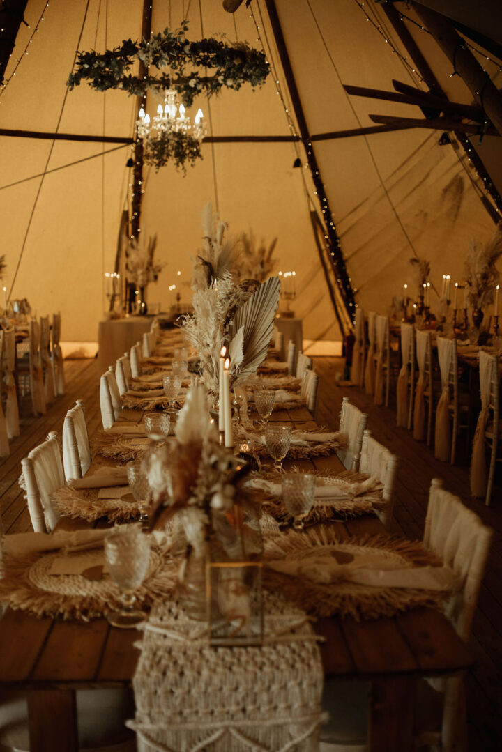 Outdoor Wedding Tent Reception Sara Ribera