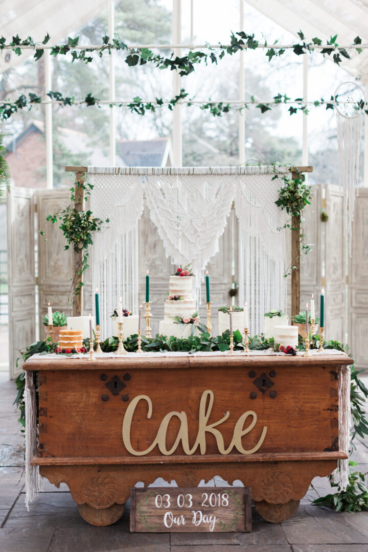 Wedding Cake Table Macrame Jo Bradbury