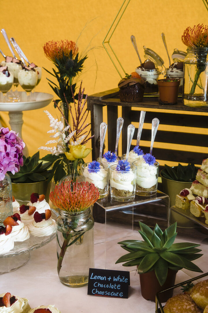 Wedding Dessert Tables Minis Photographer AW Wedding Photography