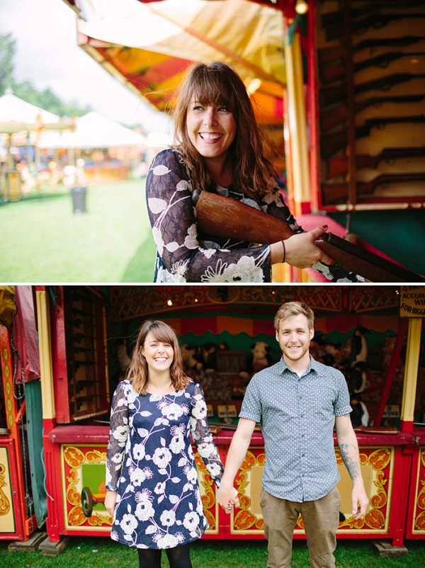funfair engagement http://www.binkynixon.com/ UK Wedding Blog