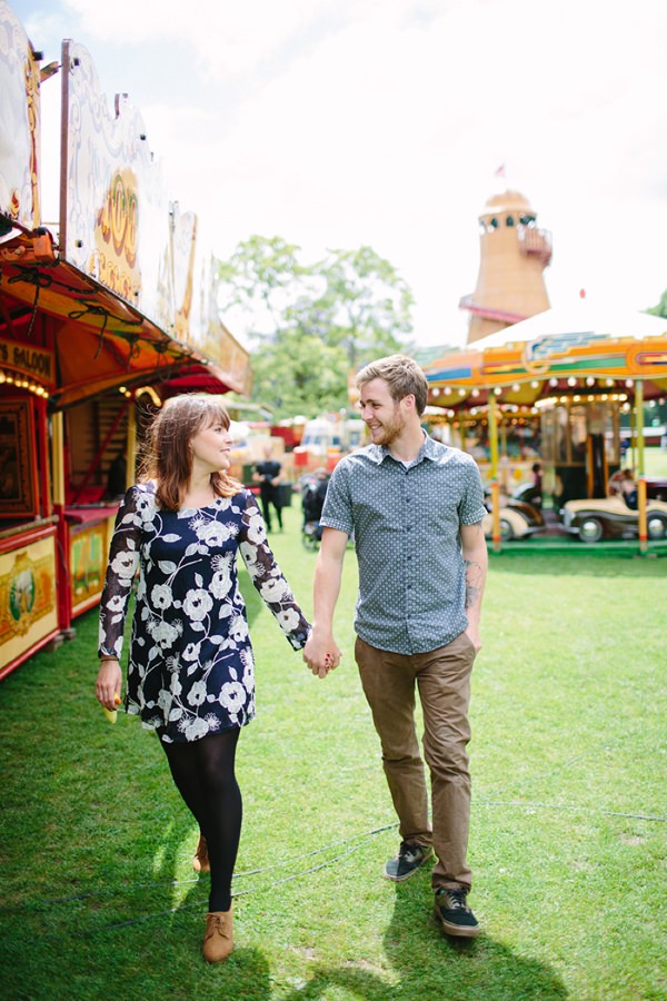 funfair engagement http://www.binkynixon.com/ UK Wedding Blog