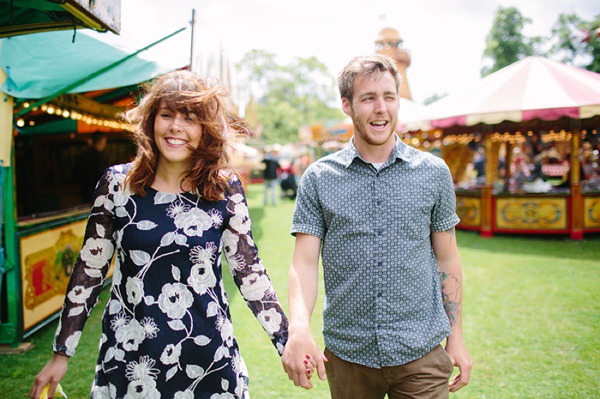funfair engagement http://www.binkynixon.com/ UK Wedding Blog