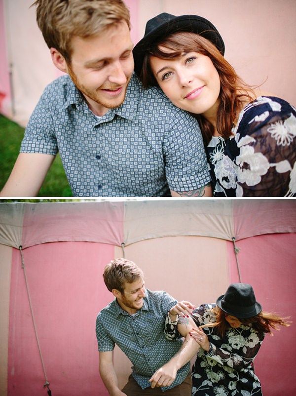funfair engagement http://www.binkynixon.com/ UK Wedding Blog