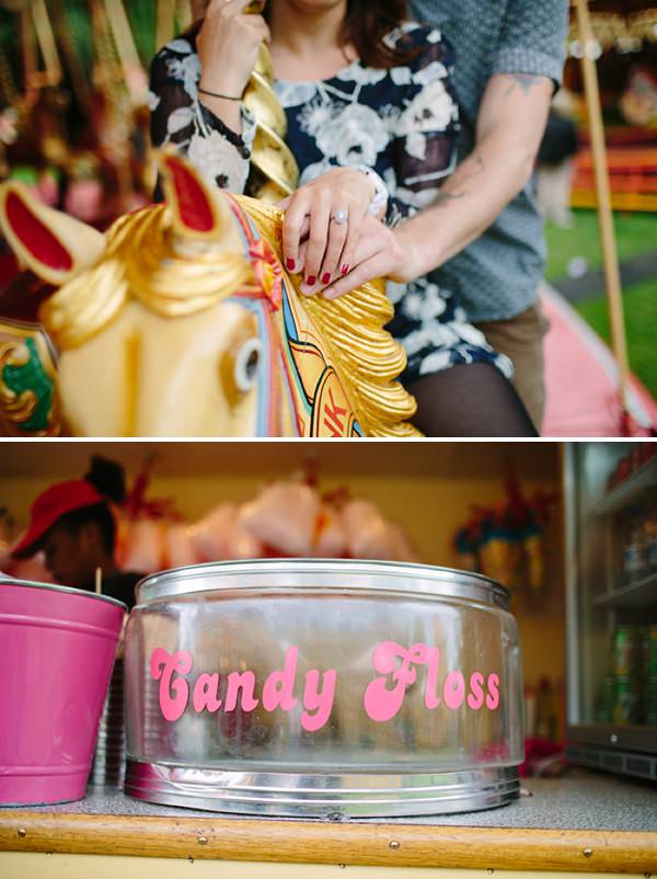 funfair engagement http://www.binkynixon.com/ UK Wedding Blog