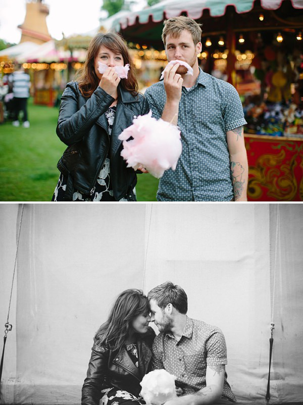 funfair engagement http://www.binkynixon.com/ UK Wedding Blog