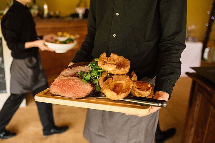 Wedding Roast Dinner Food Menu Idea Paul Joseph Photography