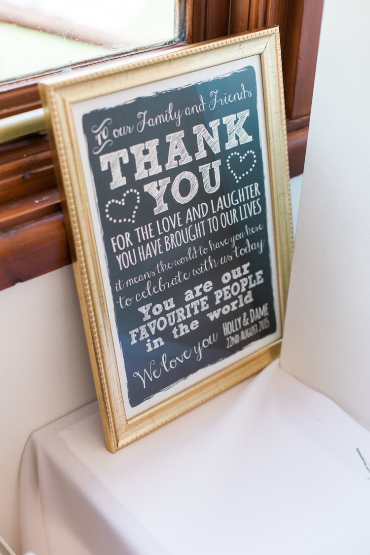 Wedding Thank You Wording UK summerlilystudio