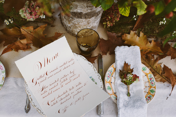 Woodland Boho Wedding Ideas http://www.karenflowerphotography.com/