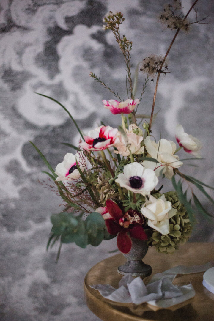 Wedding Flowers Ideas Winter Anemone Mandorla London