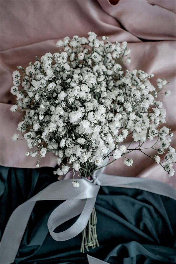 Winter Wedding Flower Ideas Gypsophila The Backyard Studios