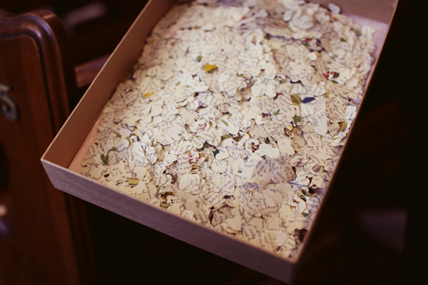 Lavender Farm Tipi Wedding Confetti http://www.rebeccaweddingphotography.co.uk/