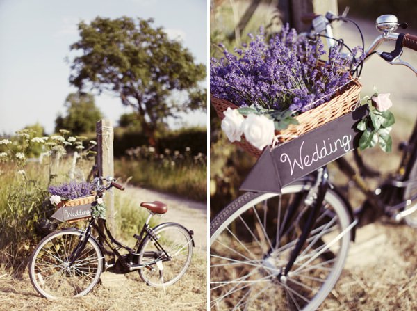 Lavender Farm Tipi Wedding Bicycle http://www.rebeccaweddingphotography.co.uk/