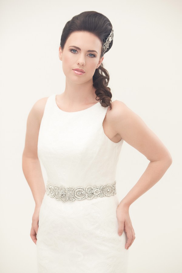 Model-shot-Paradise_bridal-sash_ú299-Litan-comb-ú170_www.crystalbridalaccessories.co.uk