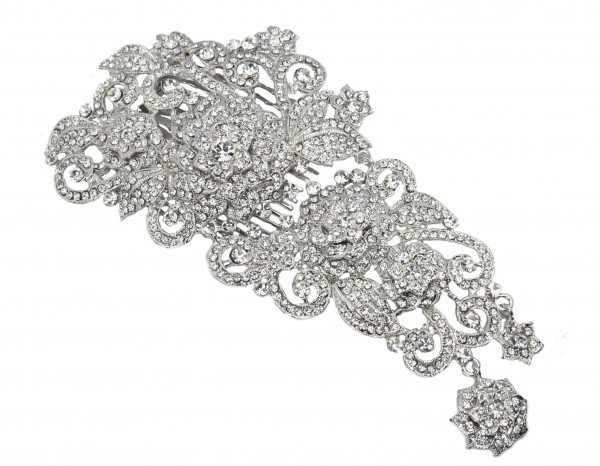 Rosalia Luxe Comb. ú79.99. www.crystalbridalaccessories.co.uk