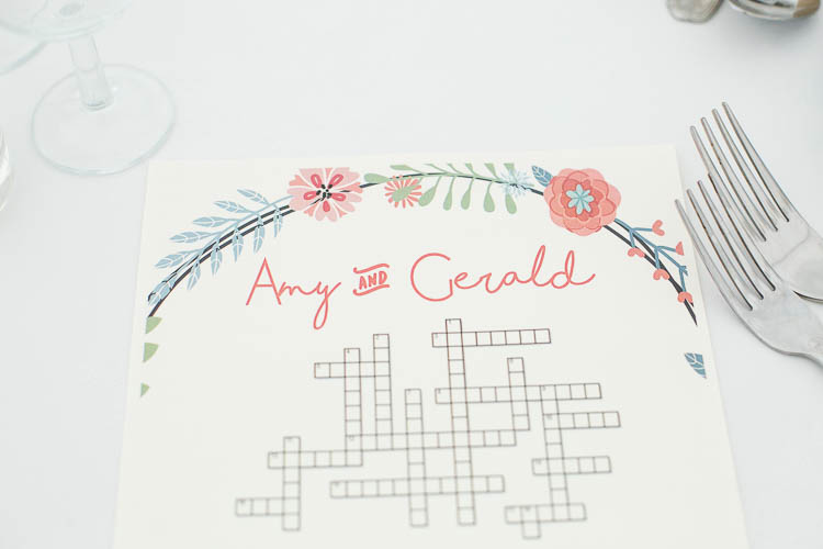 Wedding Game Ideas Crossword Kirsty Mackenzie