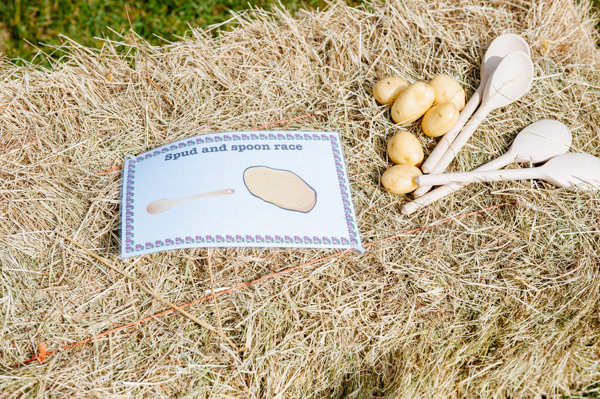 Wedding Game Ideas Egg Spoon Race Daffodil Waves