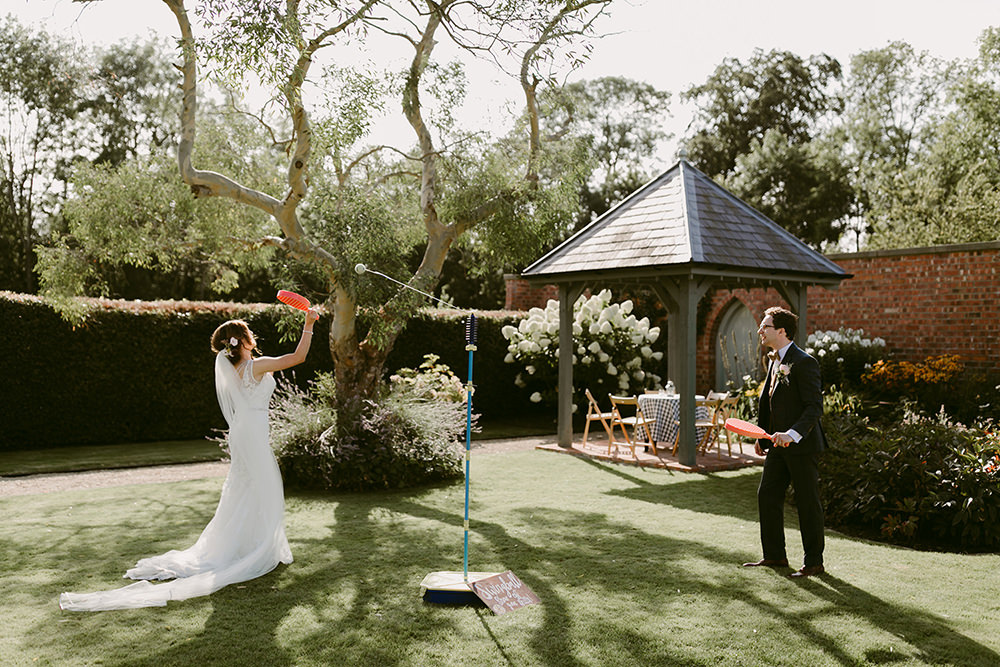 Wedding Game Ideas Swingball Adam and Grace