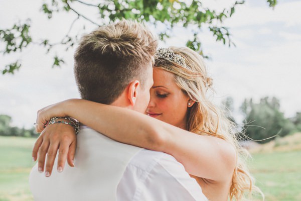 Homemade Pink Green Wedding http://www.jordannamarston.com/