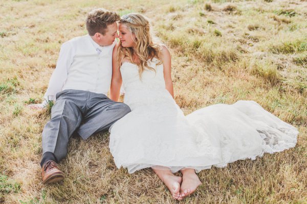 Homemade Pink Green Wedding http://www.jordannamarston.com/