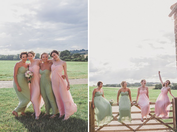 Homemade Pink Green Wedding http://www.jordannamarston.com/