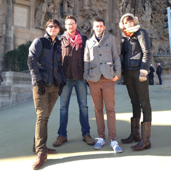 Jamie & The First Class in Barcelona 600px wide