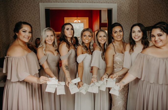 Bridesmaid Gift Present Ideas Thank You Aline Marin Photography
