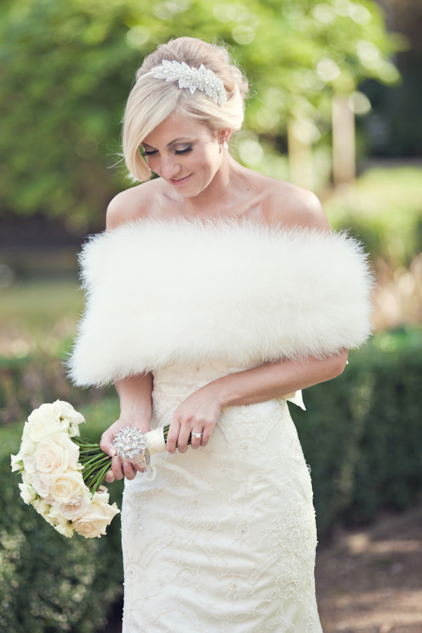 White Classic Hollywood Glamour Wedding http://www.kerryannduffy.com/