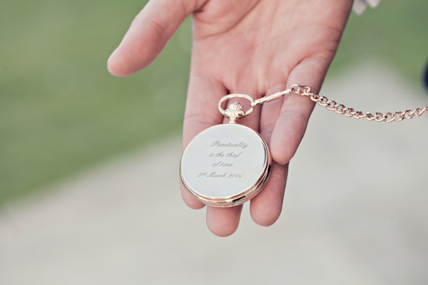 White Classic Hollywood Glamour Wedding Pocketwatch http://www.kerryannduffy.com/