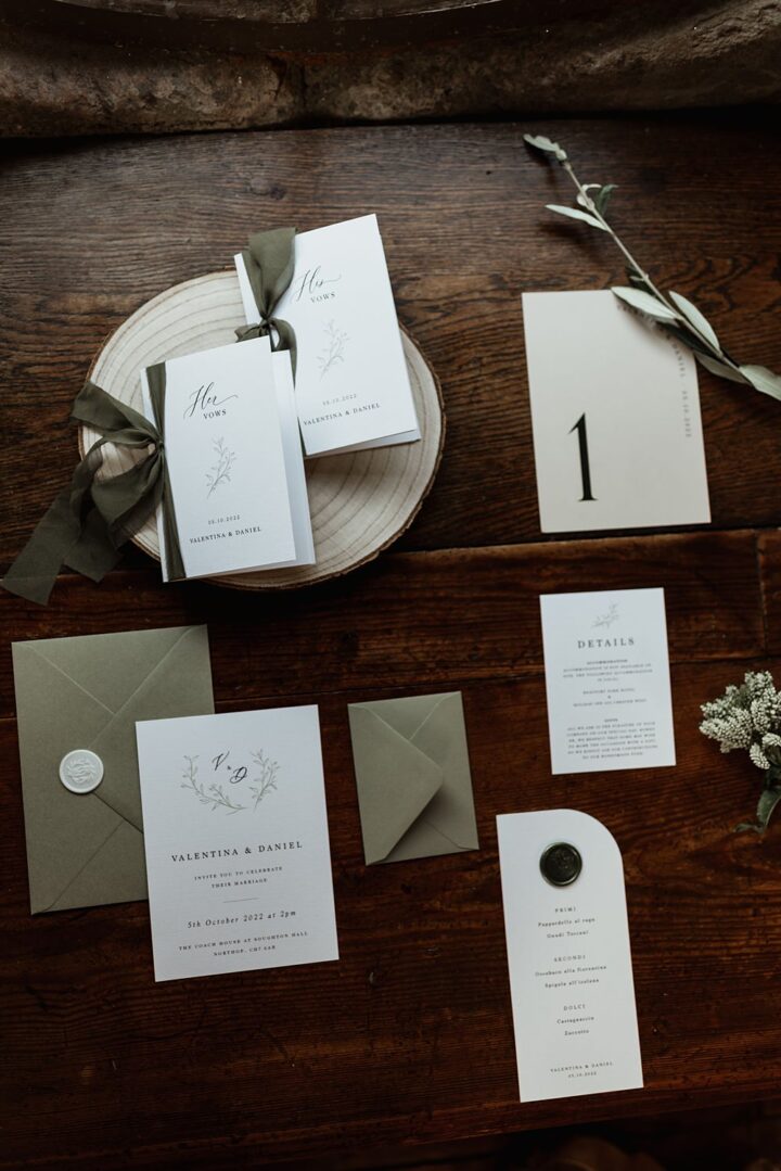 Sage Green Wedding Invitations Ideas Sara Ribera Photography