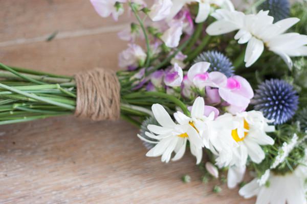 Homegrown DIY Wedding Bridal Bouquet Tutorial 13