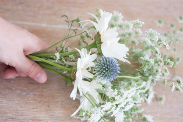 Homegrown DIY Wedding Bridal Bouquet Tutorial 5