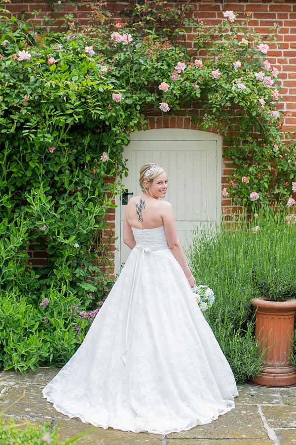 Fresh Fun Relaxed Blue & Green Wedding Mori Lee Bride Dress http://www.katherineashdown.co.uk/