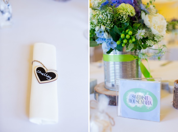 Fresh Fun Relaxed Blue & Green Wedding http://www.katherineashdown.co.uk/