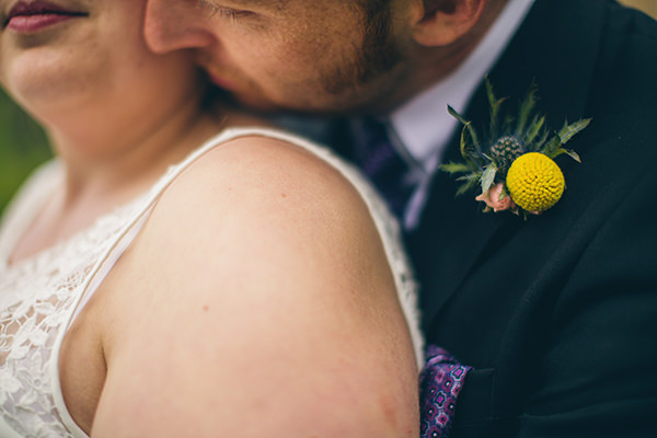 1950s Spring Village Fete Wedding Buttonhole Groom http://www.lifelinephotography.co.uk/